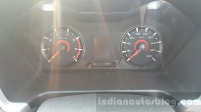Mahindra KUV100 cluster