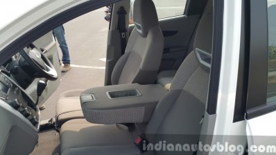 Mahindra KUV100 front bench seat down first drive review
