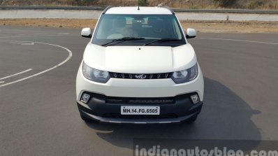 Mahindra KUV100 front high first drive review