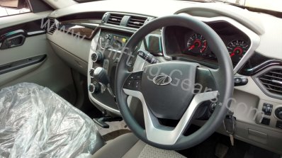 Mahindra KUV100 interior spied