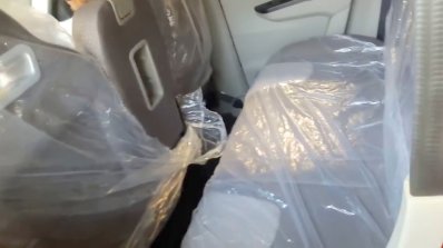 Mahindra KUV100 rear legroom spied upclose