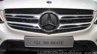 Mercedes GLC grille at Auto Expo 2016