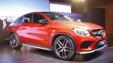 Mercedes GLE 450 AMG Coupe front three quarter launched in India