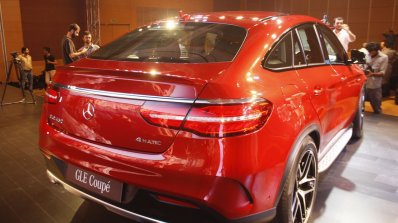 Mercedes GLE 450 AMG Coupe rear three quarter launched in India