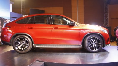 Mercedes GLE 450 AMG Coupe side launched in India