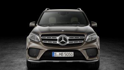 Mercedes GLS front brown official image