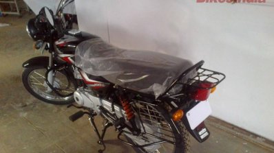 New Bajaj CT100 B seat spied