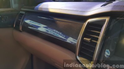 New Ford Endeavour trim In Images