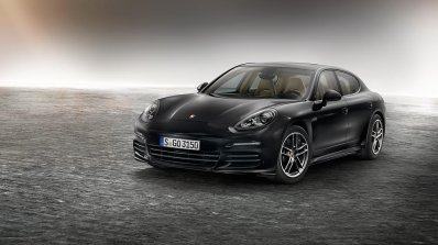 Porsche Panamera Diesel Edition front launched in India