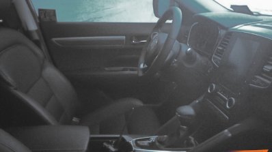 Renault Koleos successor (Renault Maxthon) interior snapped