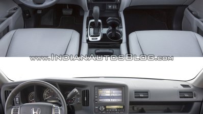 Second-gen 2017 Honda Ridgeline vs first-gen Honda Ridgeline dashboard