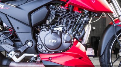 TVS Apache RTR 200 4V air-cooled engine launched