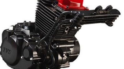 TVS Apache RTR 200 4V engine leaked