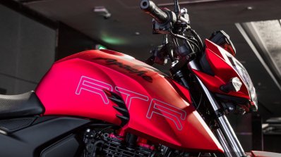 TVS Apache RTR 200 4V matte red launched