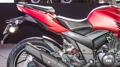 TVS Apache RTR 200 4V rear half launched