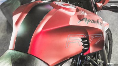 TVS Apache RTR 200 4V tank scoops launched