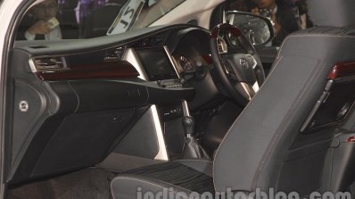 Toyota Innova Crysta interiors at Auto Expo 2016