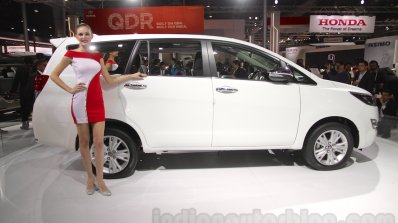 Toyota Innova Crysta side at Auto Expo 2016