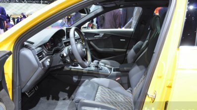 2016 Audi S4 Avant front seats at 2016 Geneva Motor Show