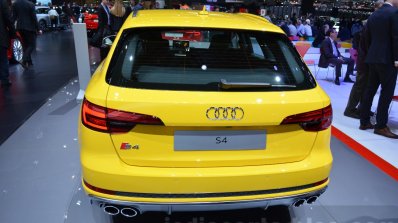2016 Audi S4 Avant rear at 2016 Geneva Motor Show