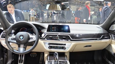 2016 BMW 7 Series M760Li xDrive dashboard at the 2016 Geneva Motor Show Live
