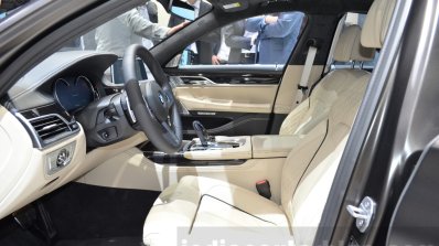 2016 BMW 7 Series M760Li xDrive front cabin at the 2016 Geneva Motor Show Live