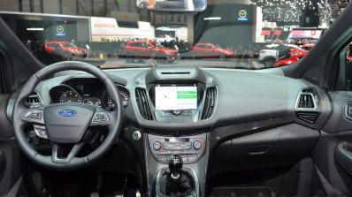2016 Ford Kuga (facelift) dashboard at the 2016 Geneva Motor Show Live