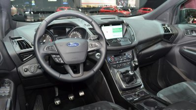 2016 Ford Kuga (facelift) interior at the 2016 Geneva Motor Show Live