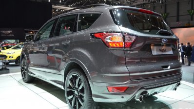 2016 Ford Kuga (facelift) rear three quarter at the 2016 Geneva Motor Show Live