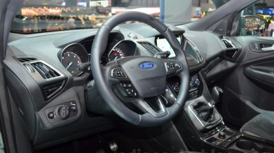 2016 Ford Kuga (facelift) steering wheel at the 2016 Geneva Motor Show Live