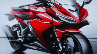 2016 Honda CBR150R sketch front quarter launched in Indonesia