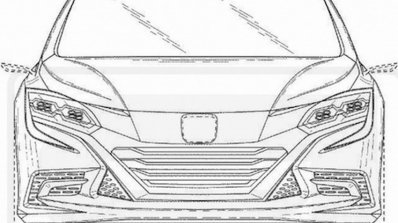 2016 Honda Civic hatchback leaked patent drawings
