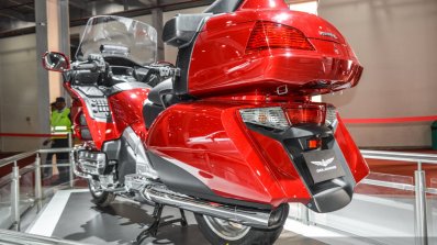 2016 Honda Goldwing panniers at Auto Expo 2016