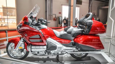 2016 Honda Goldwing side at Auto Expo 2016