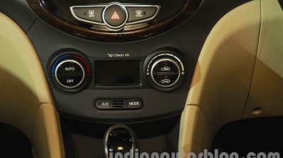 2016 Hyundai Verna auto climate control at Auto Expo 2016