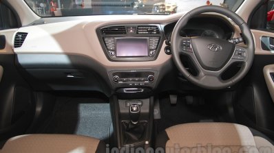 2016 Hyundai i20 dashboard at the Auto Expo 2016