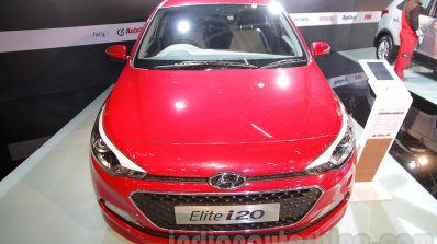 2016 Hyundai i20 front at the Auto Expo 2016