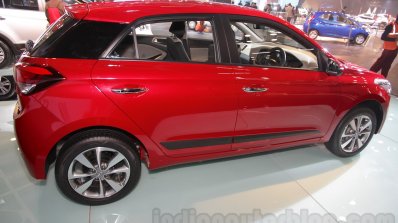 2016 Hyundai i20 side view at the Auto Expo 2016