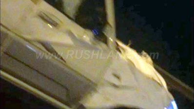2016 Mahindra Scorpio Special Edition red caliper spied