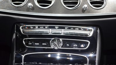 2016 Mercedes E Class (W213) center console at the Geneva Motor Show Live