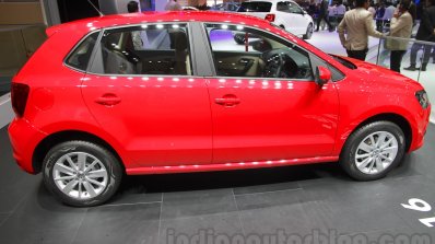 2016 VW Polo side at the Auto Expo 2016