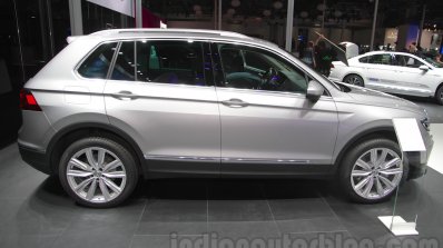 2016 VW Tiguan side at the Auto Expo 2016