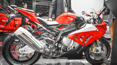 BMW S1000RR right side at Auto Expo 2016