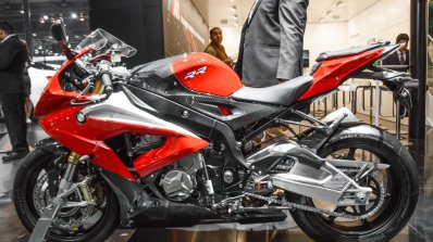 BMW S1000RR side at Auto Expo 2016