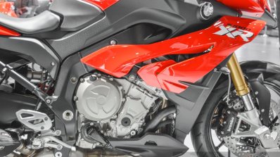 BMW S1000XR engine at Auto Expo 2016
