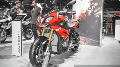 BMW S1000XR front quarter at Auto Expo 2016