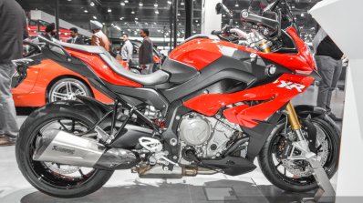 BMW S1000XR right side at Auto Expo 2016