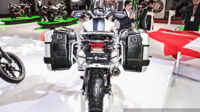 Benelli TRK 502 rear at Auto Expo 2016
