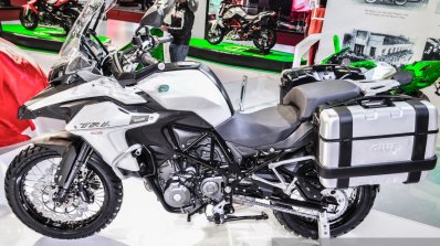 Benelli TRK 502 side at Auto Expo 2016