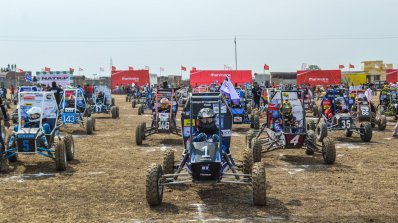 COEP Nemesis Racing on Grid at Baja 2016